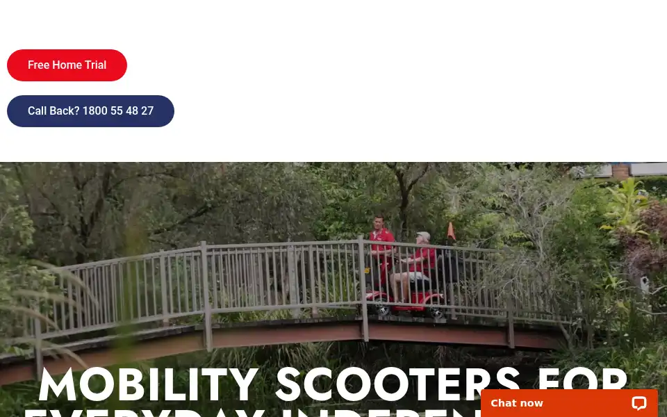 Screenshot of activescooters.com.au