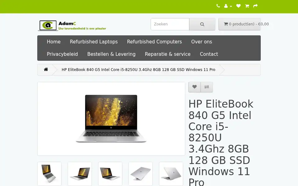 Screenshot of adamc.nl
