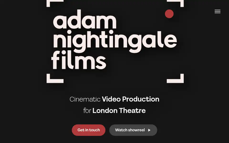 Screenshot of adamnightingale.com