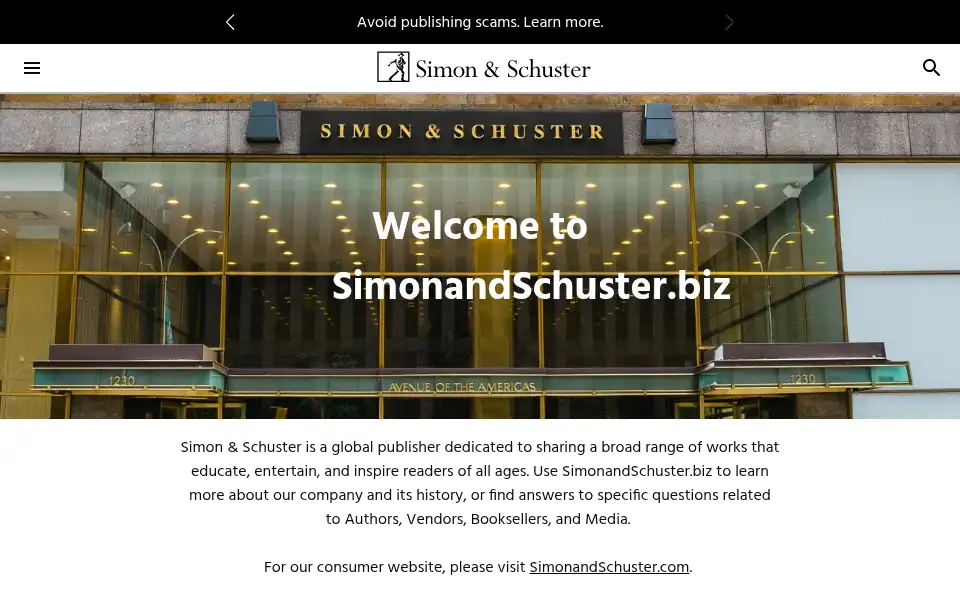 Screenshot of adamsmedia.com