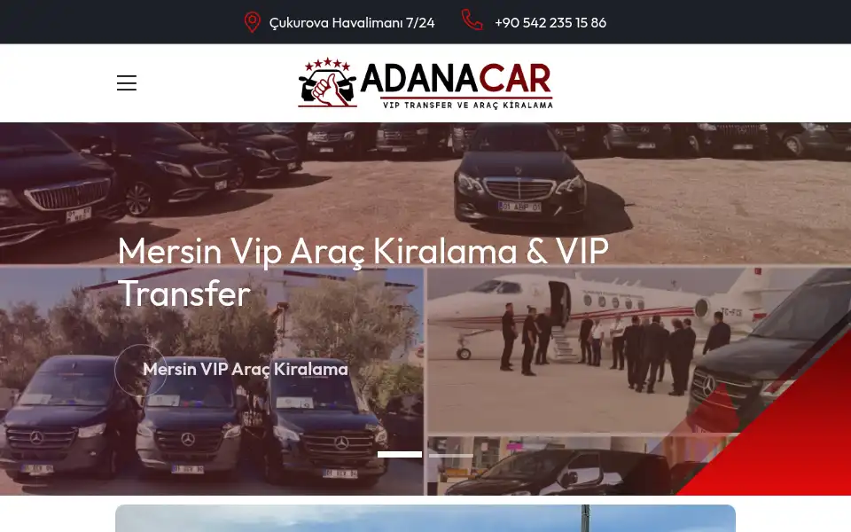 Screenshot of adanacar.com