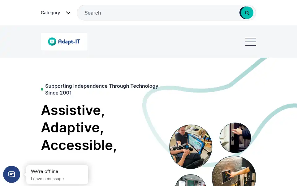 Screenshot of adapt-it.co.uk