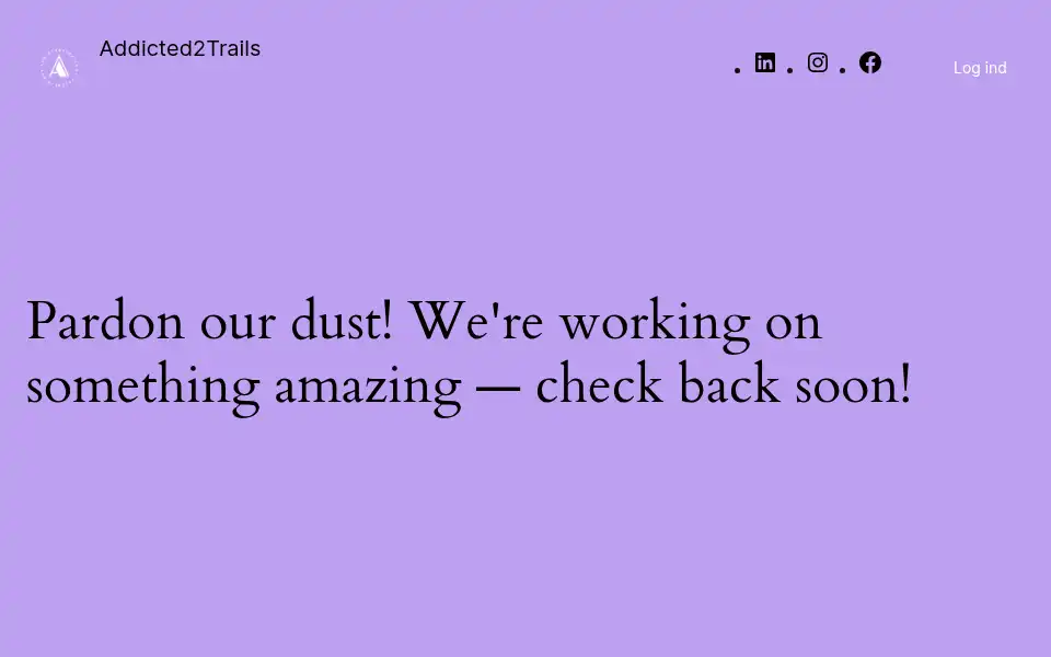 Screenshot of addicted2trails.dk