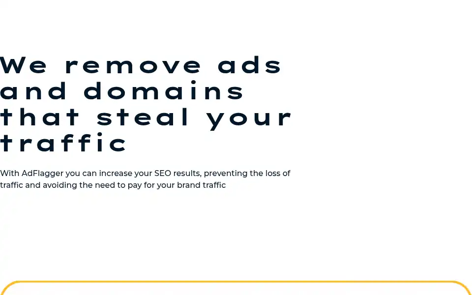 Screenshot of adflagger.com