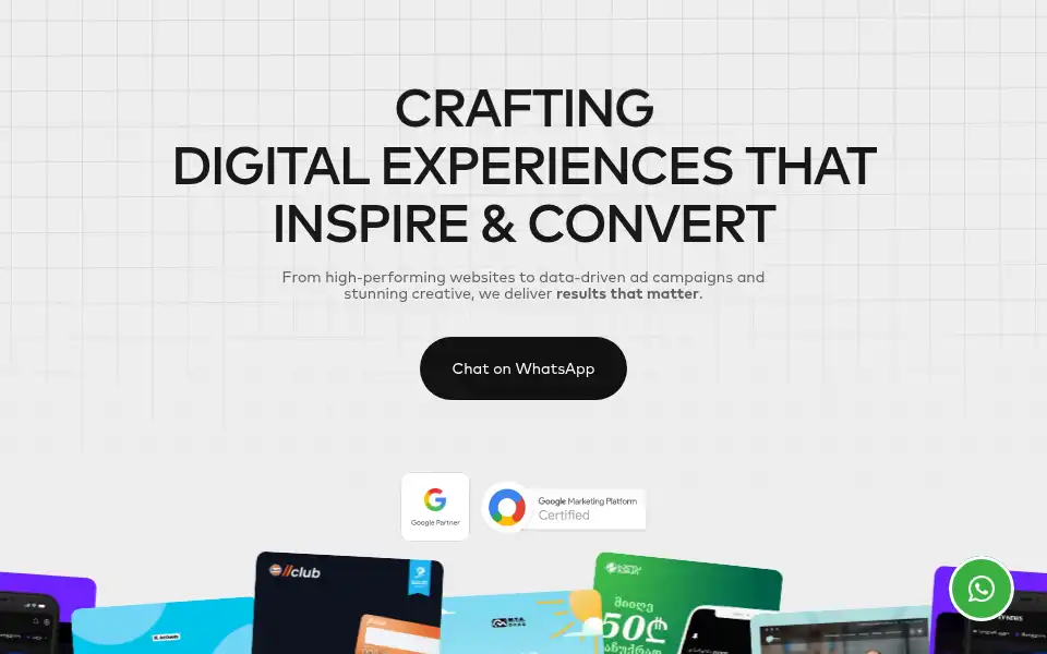 Screenshot of adgeeks.ge