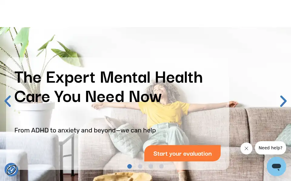 Screenshot of adhdonline.com