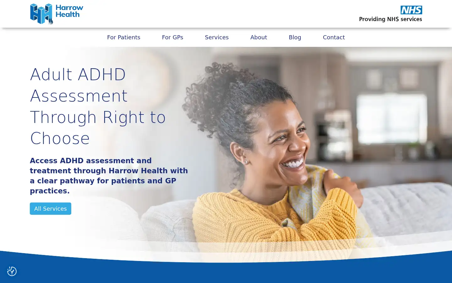 Screenshot of adhdrighttochoose.com
