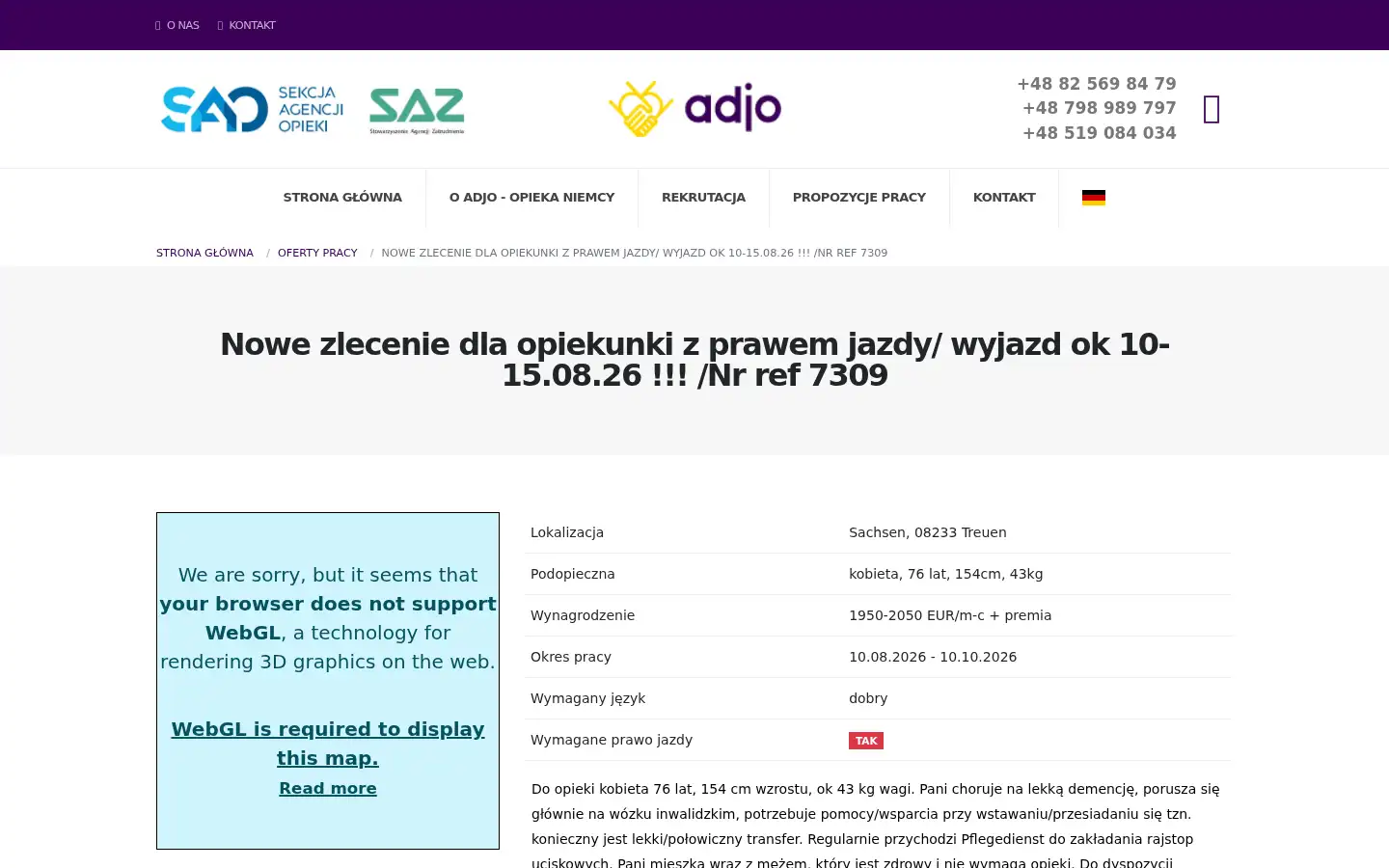 Screenshot of adjo.pl