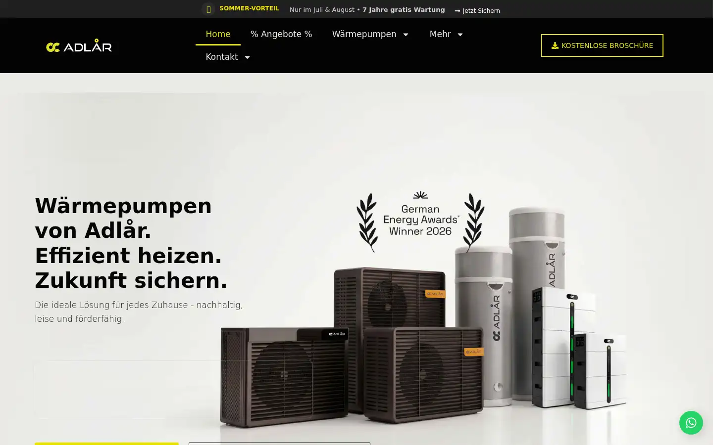 Screenshot of adlar.de