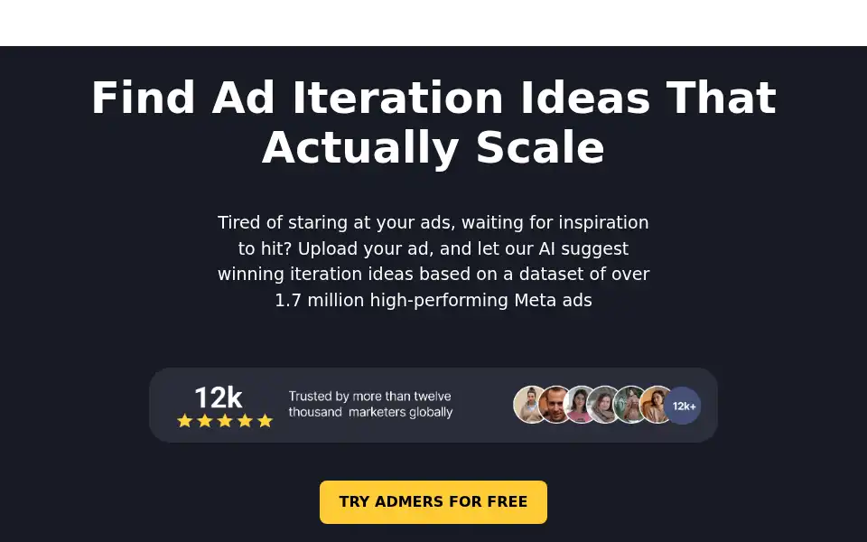 Screenshot of admers.com
