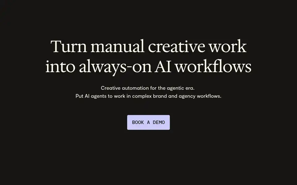 Screenshot of admove.ai