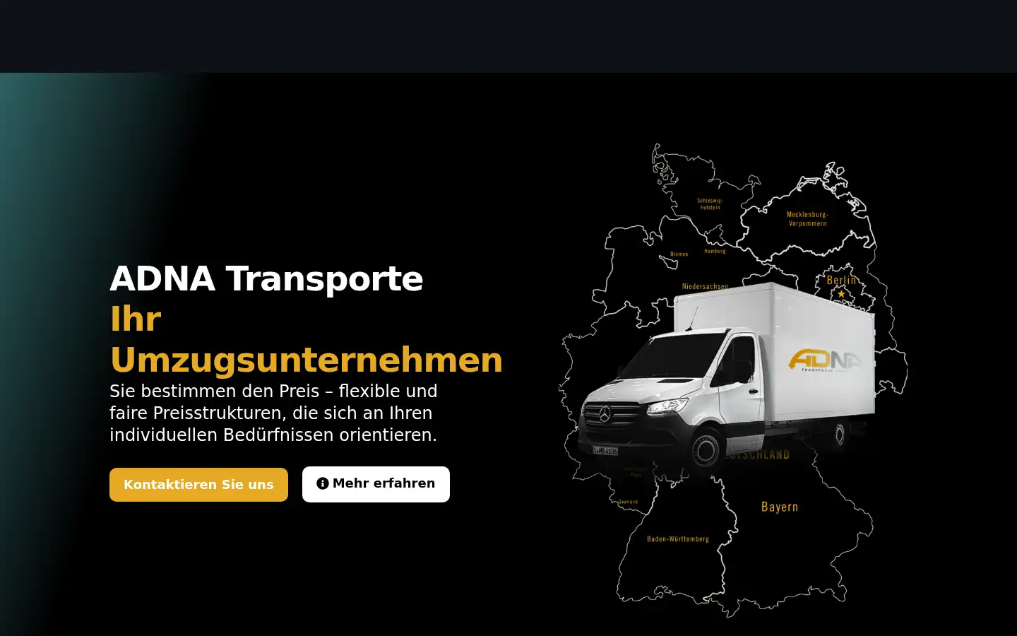 Screenshot of adna-transporte.de