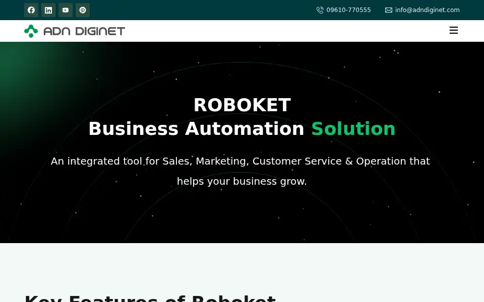 Screenshot of adnemail.com