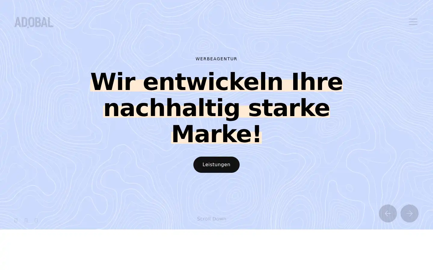 Screenshot of adobal.de