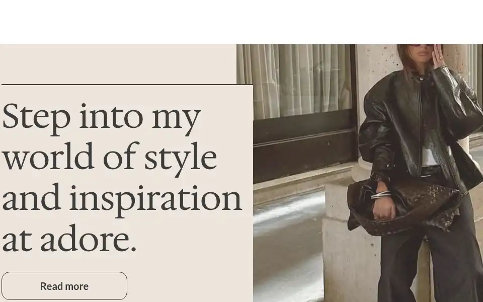 Screenshot of adore.no