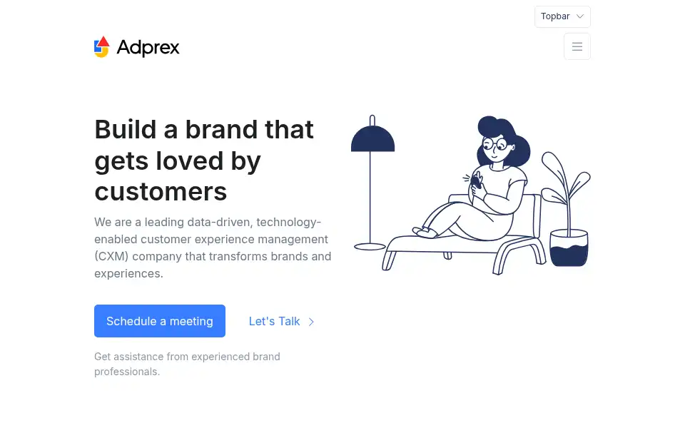 Screenshot of adprex.com