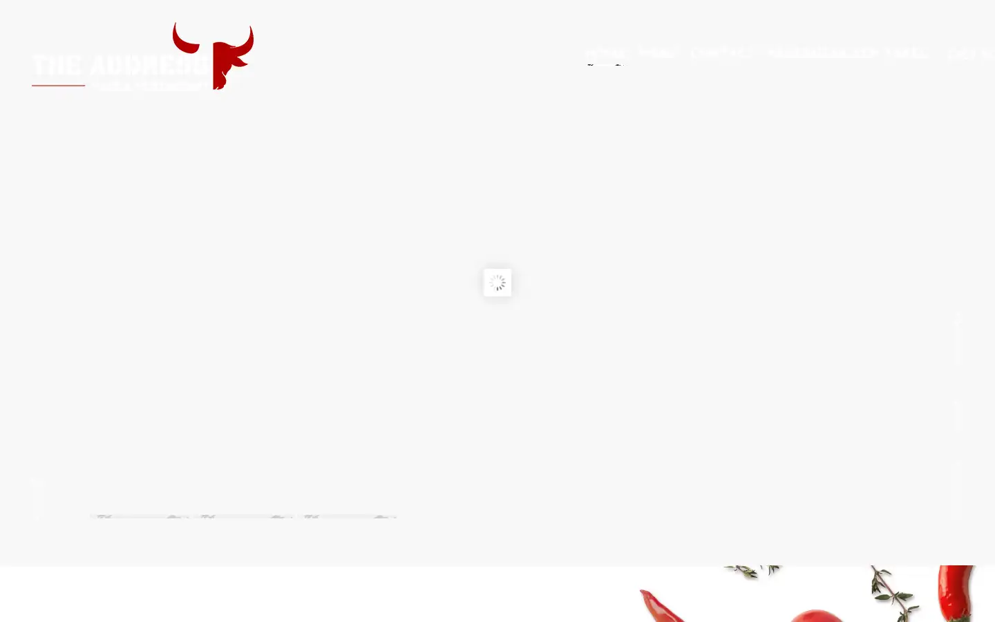 Screenshot of adresrestaurant.nl