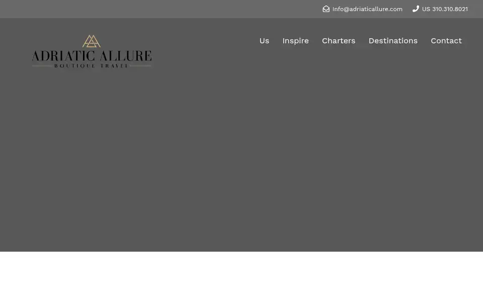Screenshot of adriaticallure.com