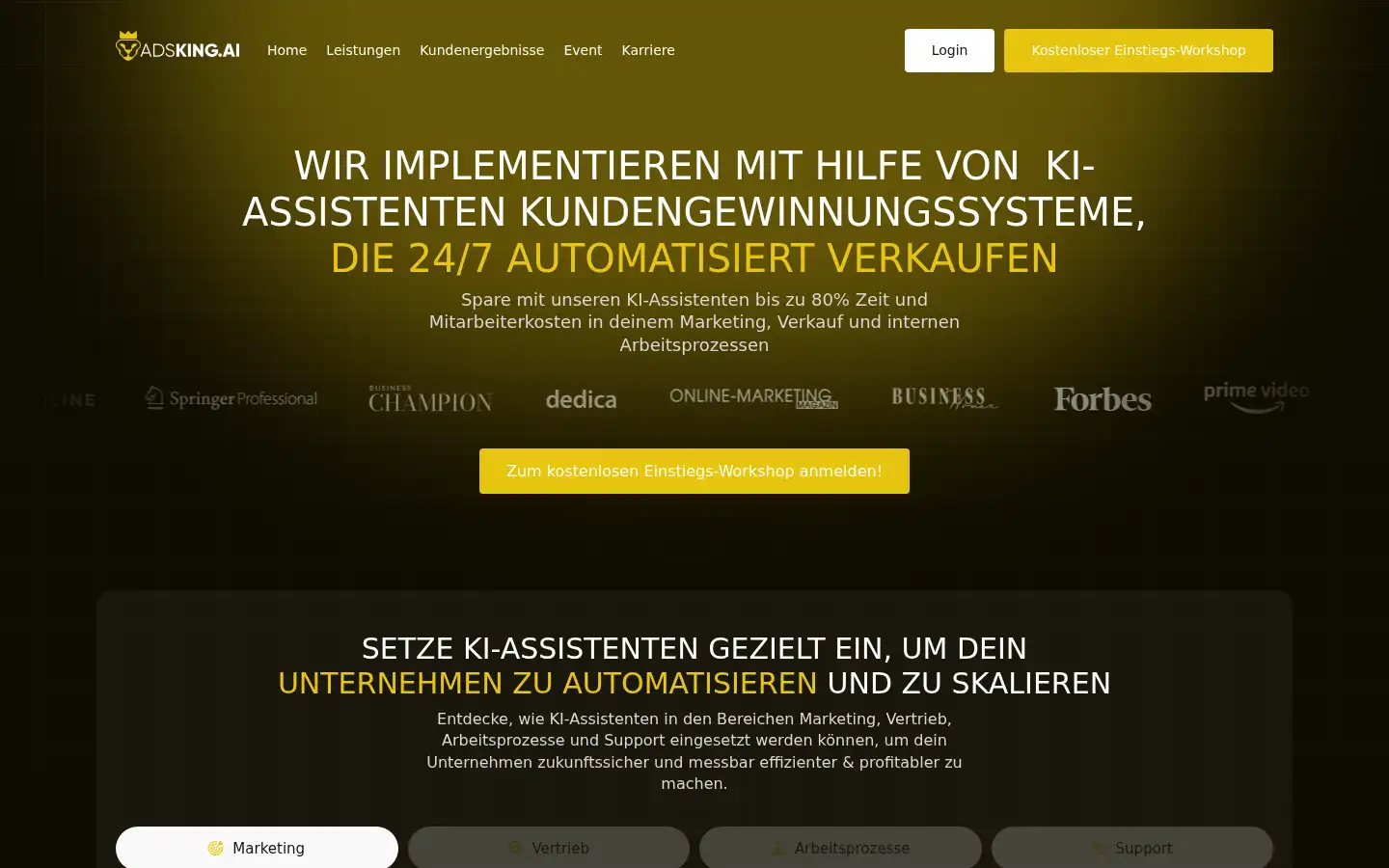 Screenshot of ads-king.com
