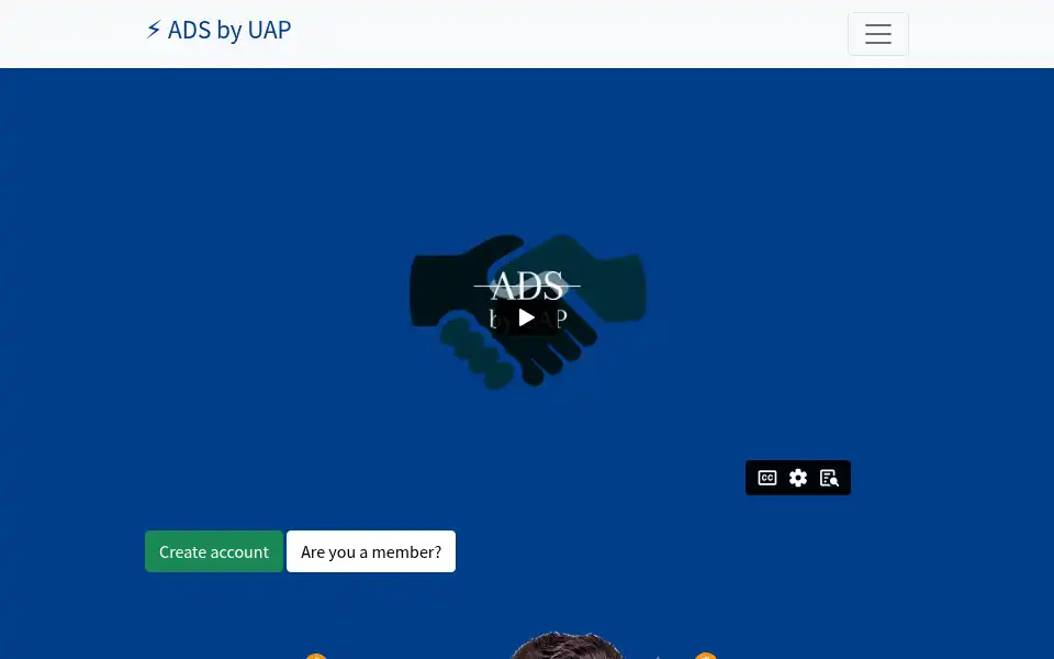 Screenshot of ads.uap.company
