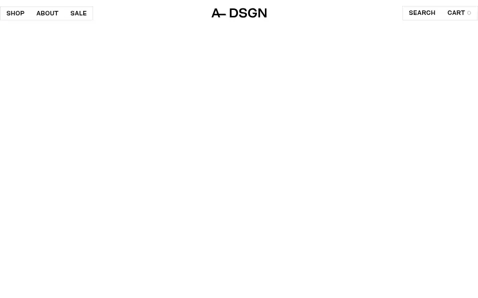 Screenshot of adsgn.se