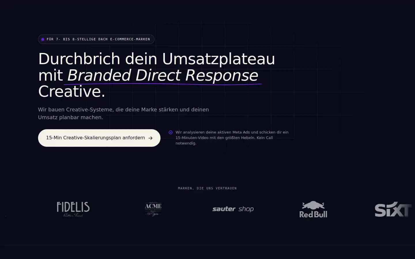 Screenshot of adshub.de