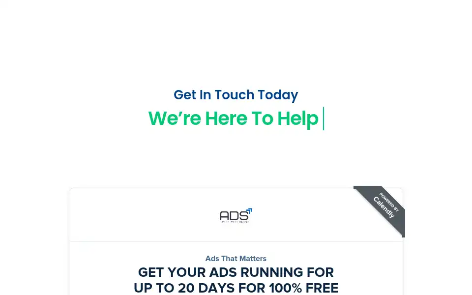 Screenshot of adsthatmatters.com