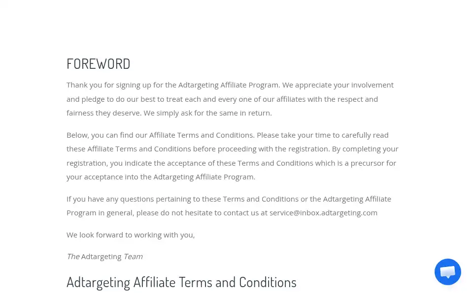 Screenshot of adtargeting.io