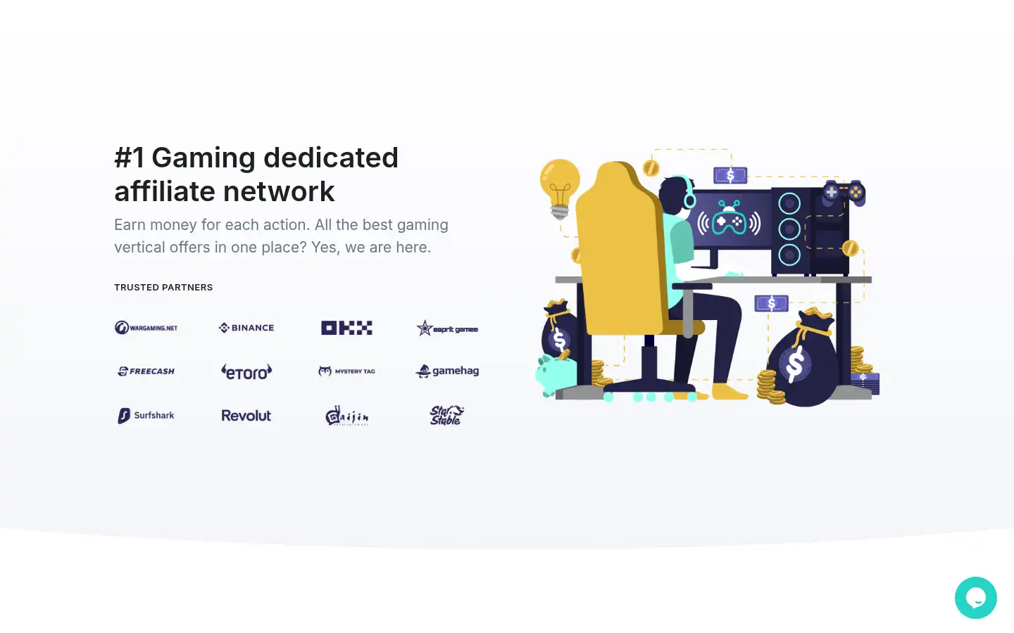Screenshot of adtogame.com