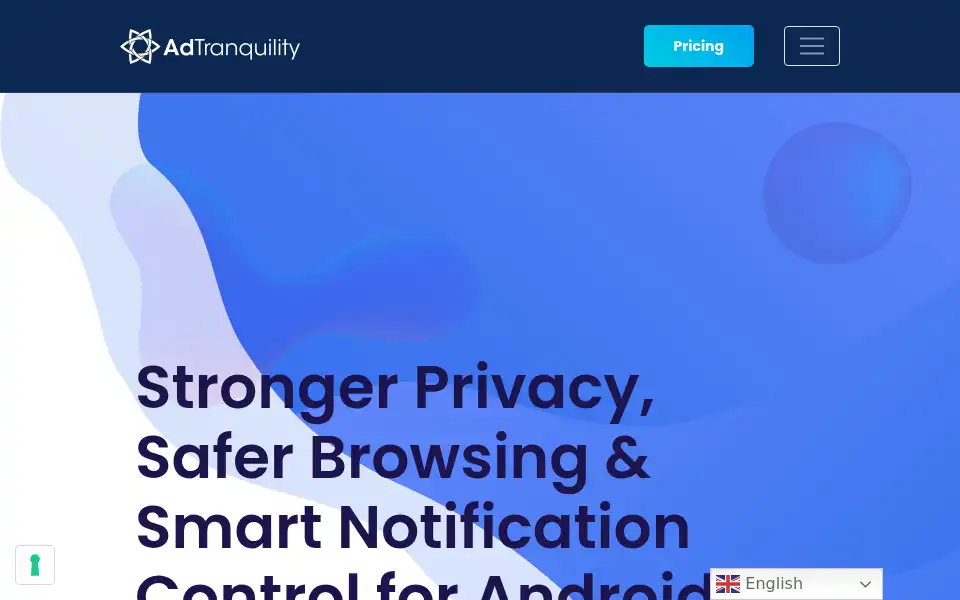 Screenshot of adtranquility.com