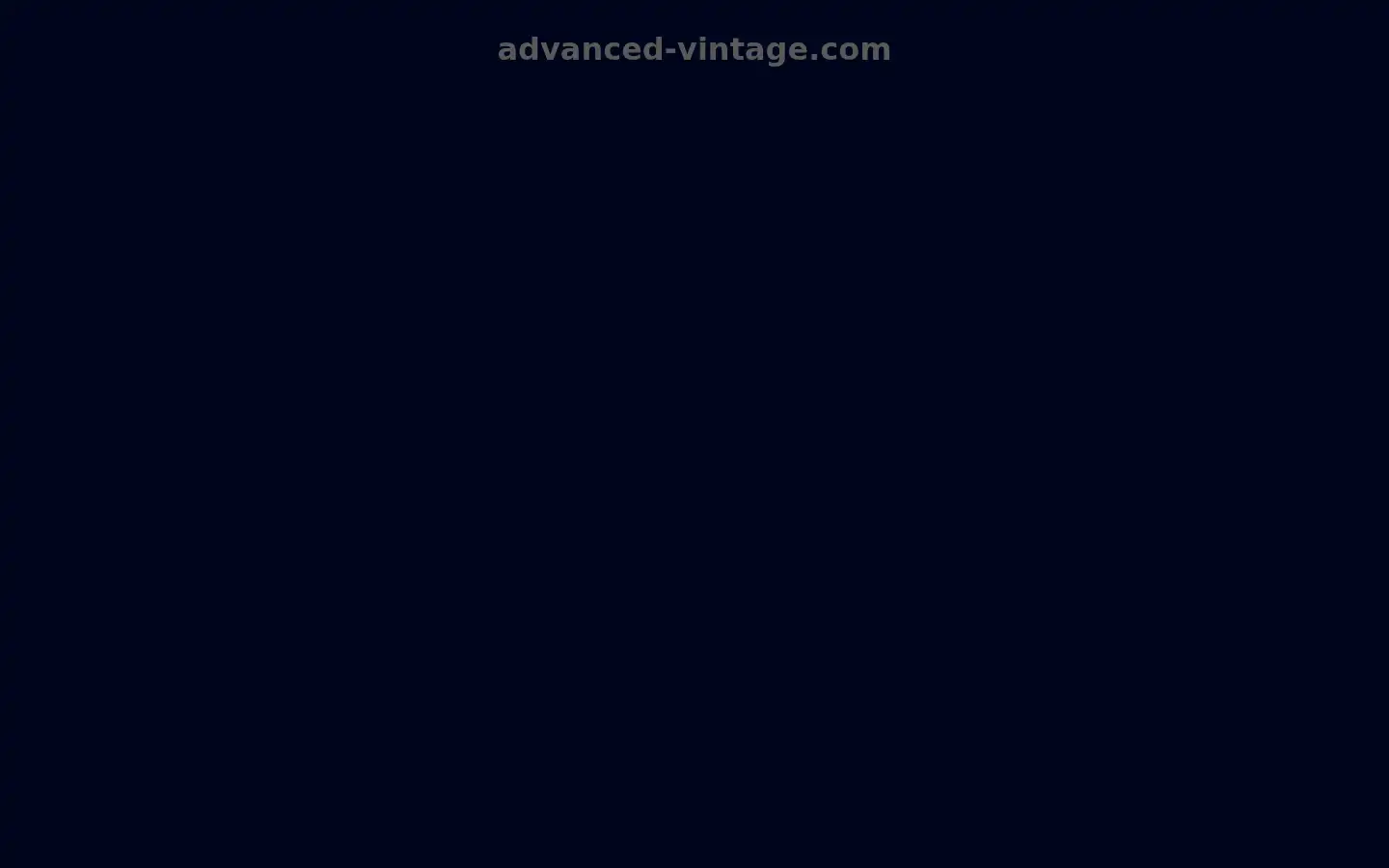 Screenshot of advanced-vintage.com