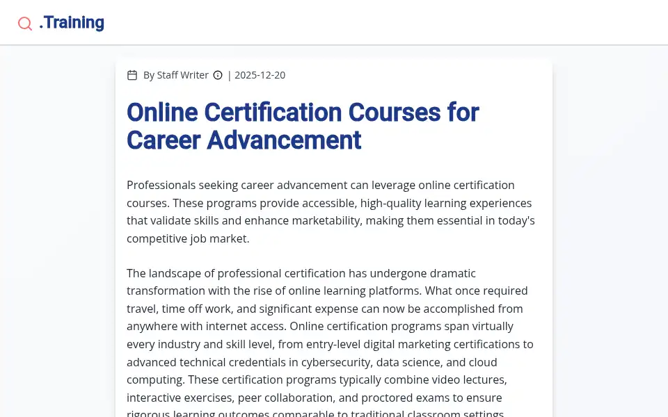Screenshot of advancedlearningacademy.co.uk