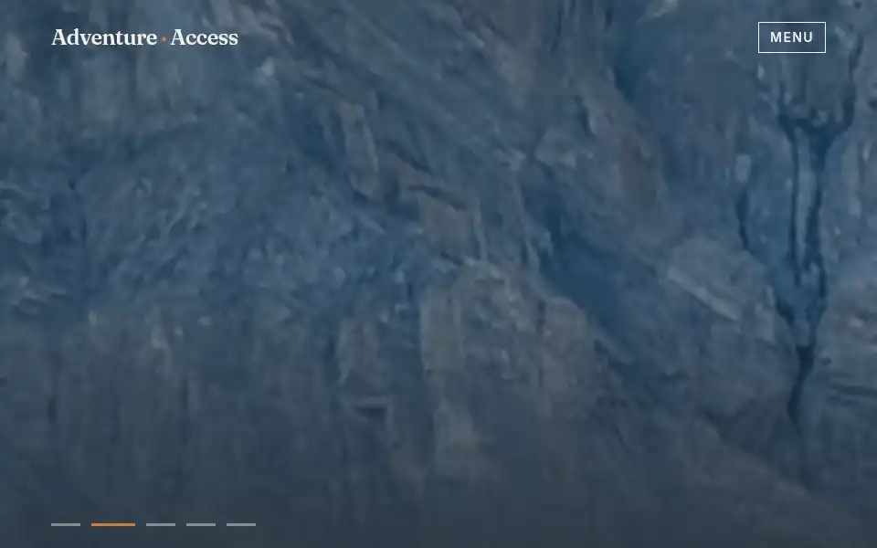 Screenshot of adventure-access.com