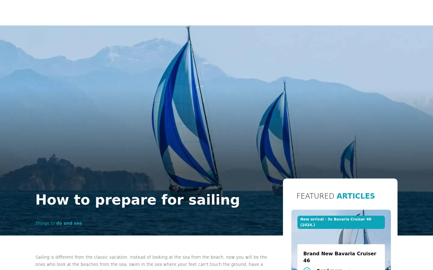 Screenshot of adventure-charter.hr