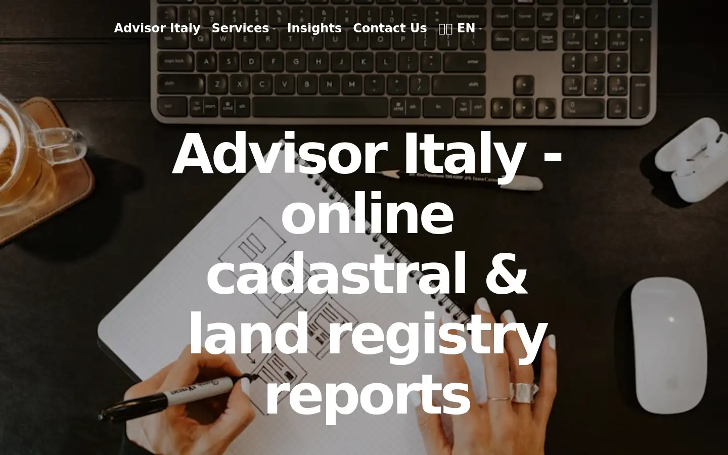 Screenshot of advisoritaly.it