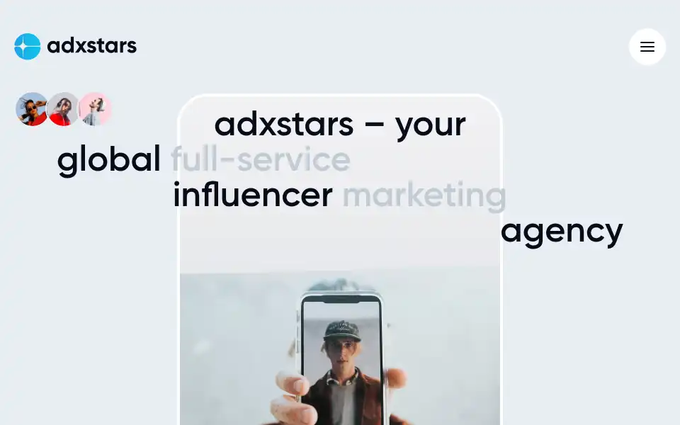 Screenshot of adxstars.com