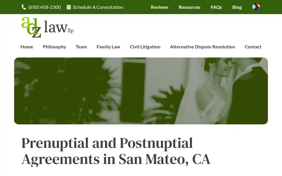 Screenshot of adzlaw.com