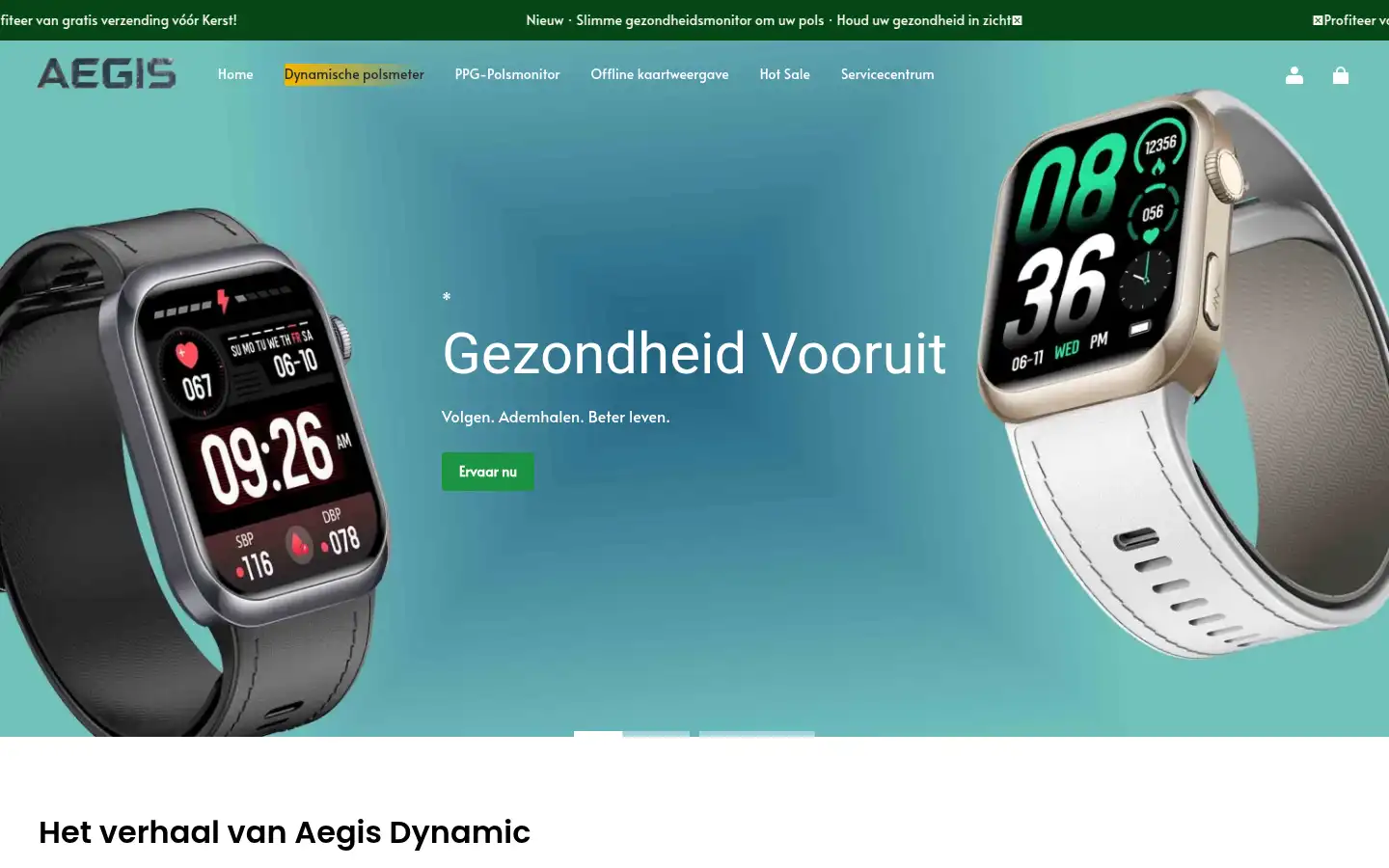 Screenshot of aegis-nl.com