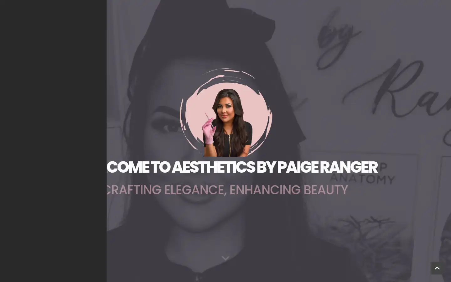 Screenshot of aestheticsbypaigeranger.com
