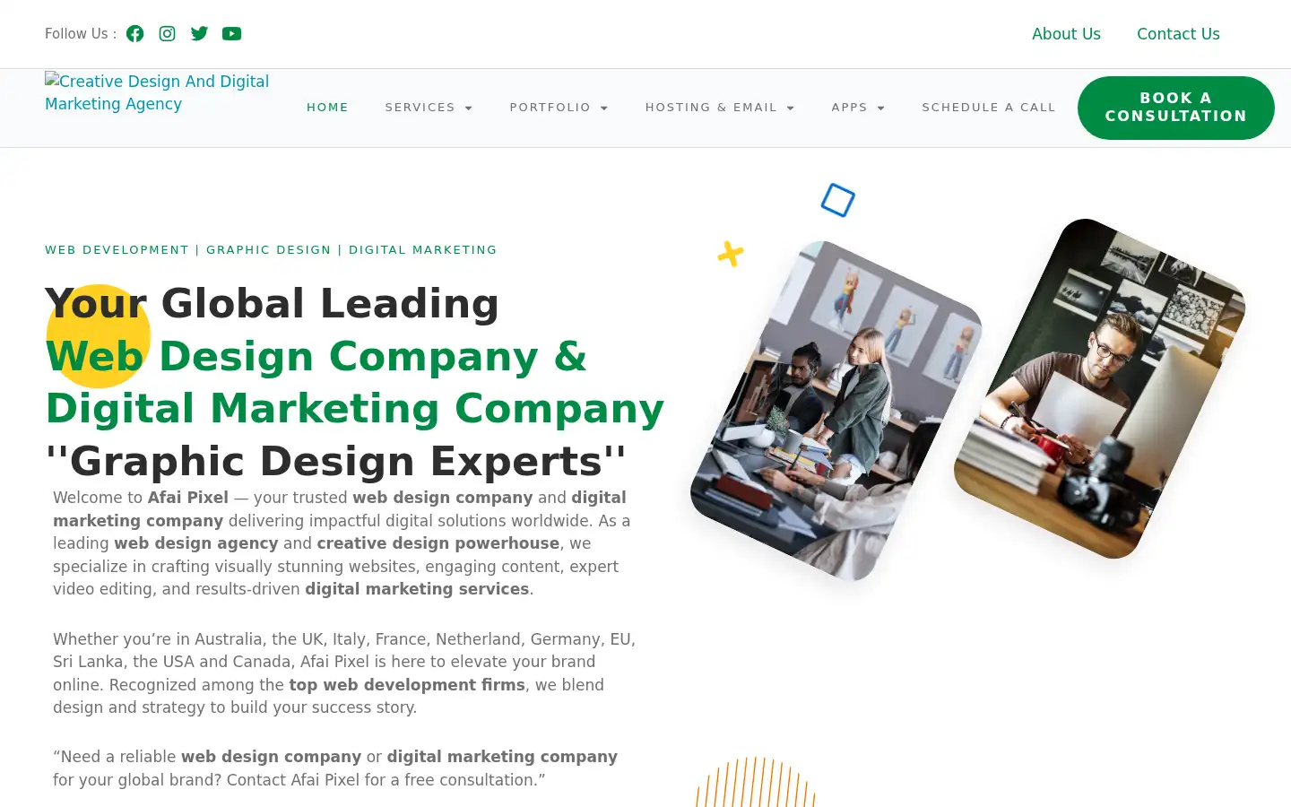 Screenshot of afaipixel.com