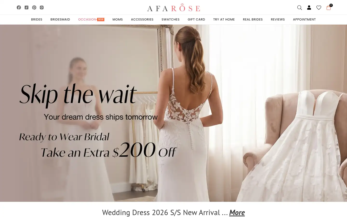 Screenshot of afarose.com