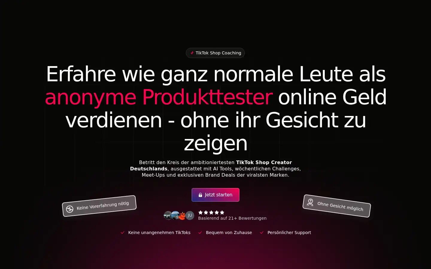 Screenshot of affinitycircle.de