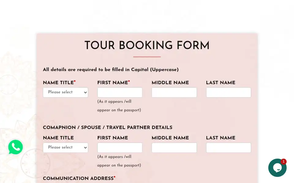 Screenshot of affluenttravelandleisure.com