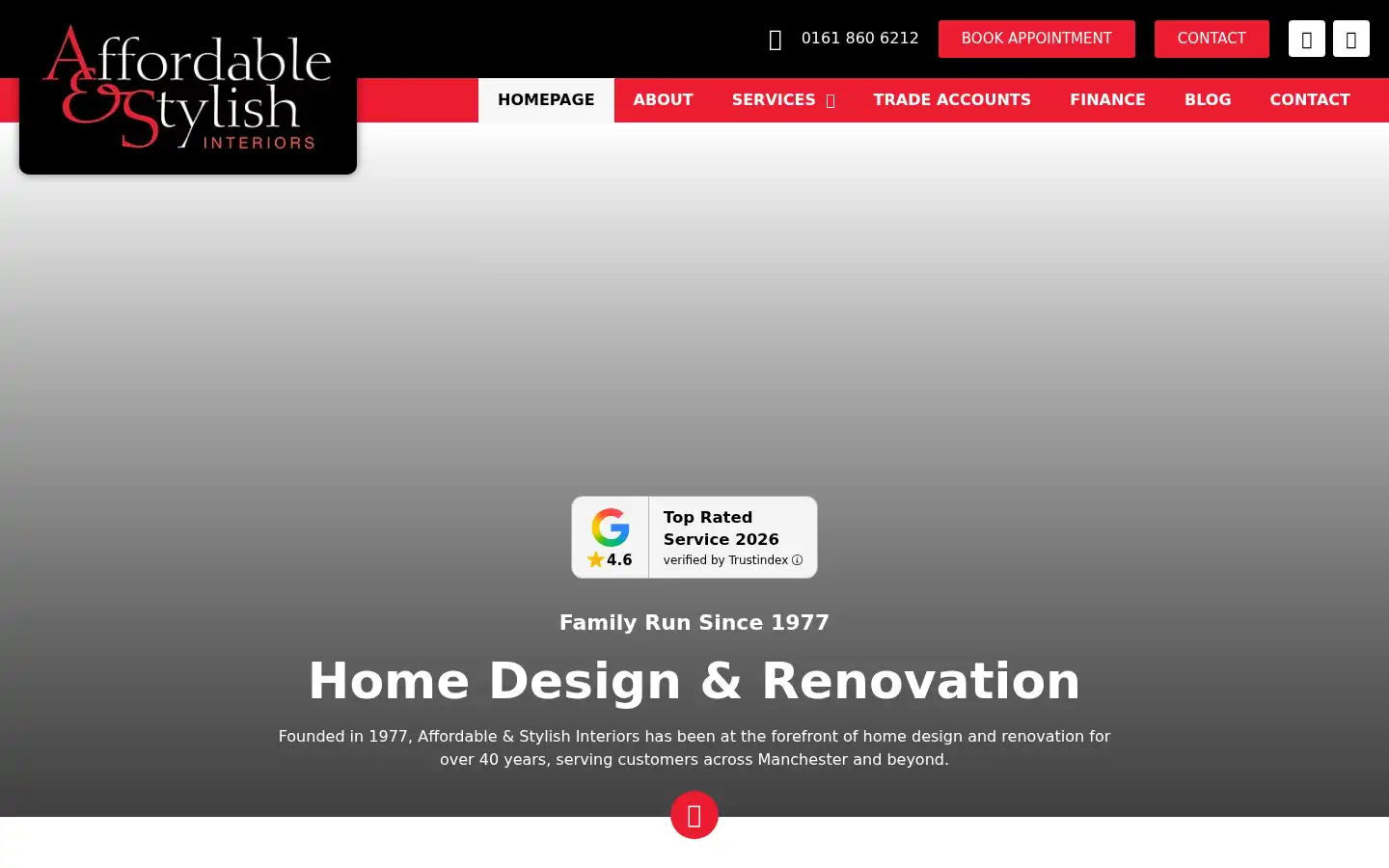 Screenshot of affordableandstylish.co.uk