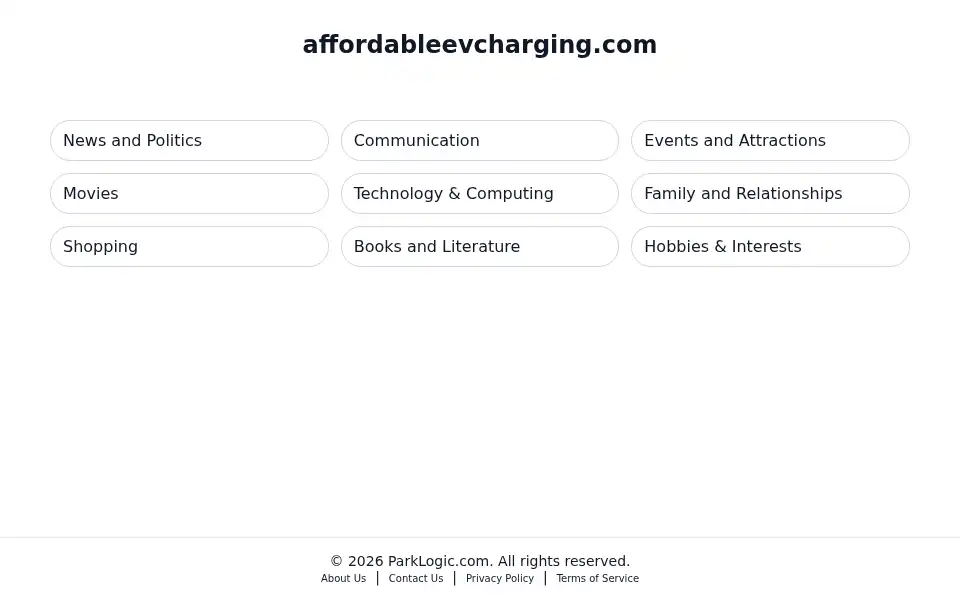 Screenshot of affordableevcharging.com
