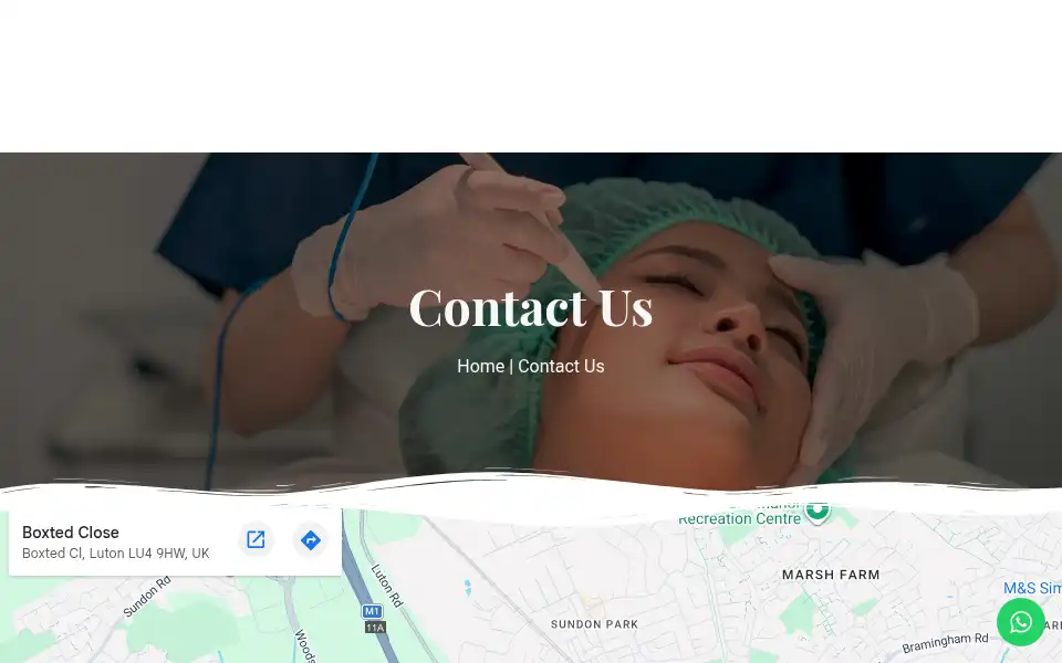 Screenshot of afibeautyclinic.co.uk