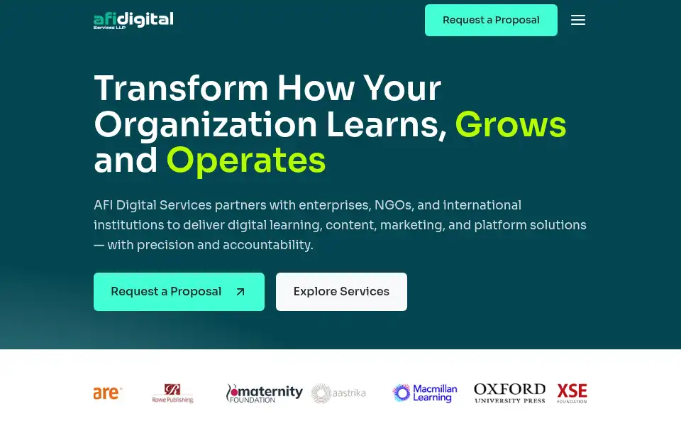 Screenshot of afidigitalservices.com