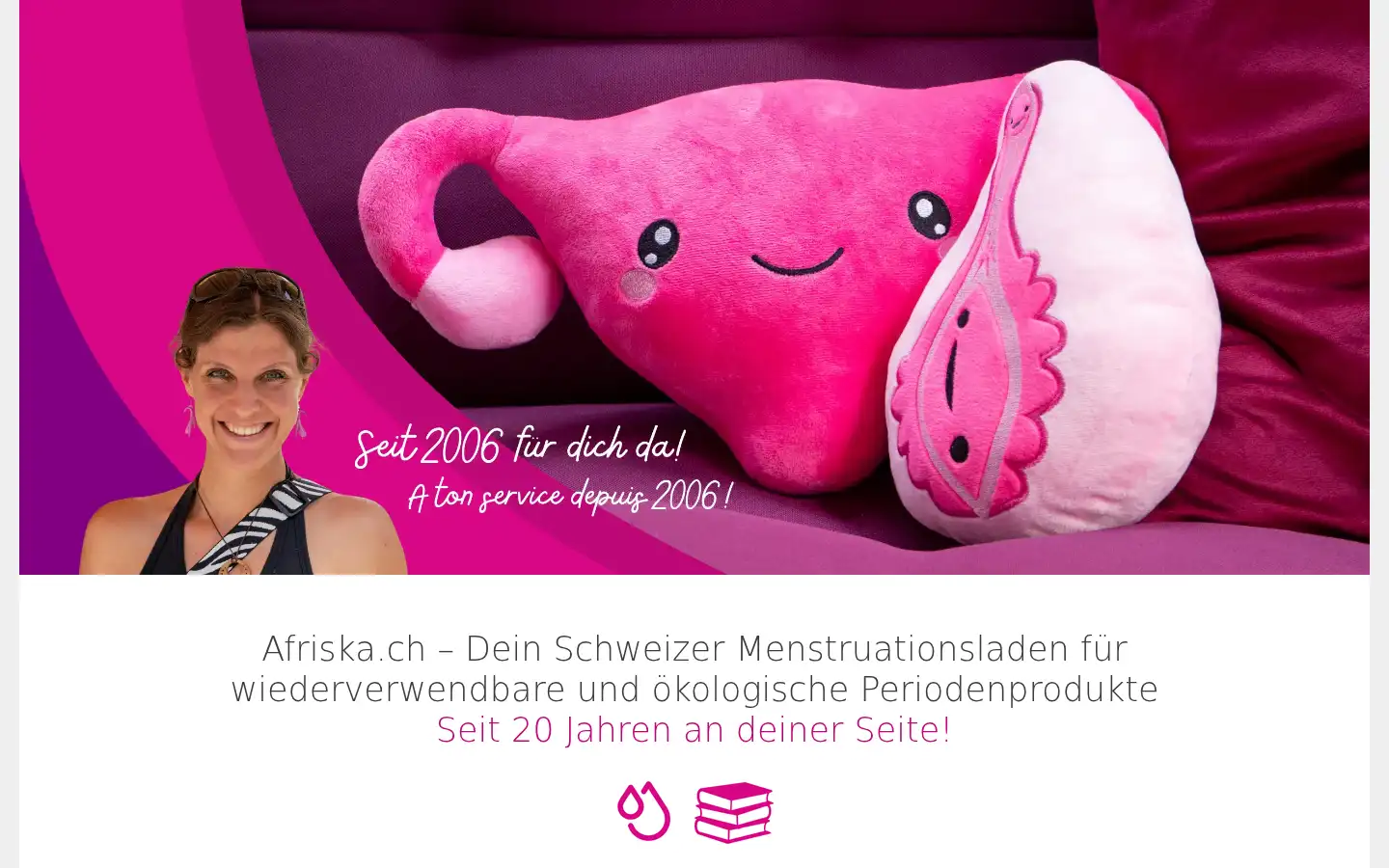 Screenshot of afriska.ch