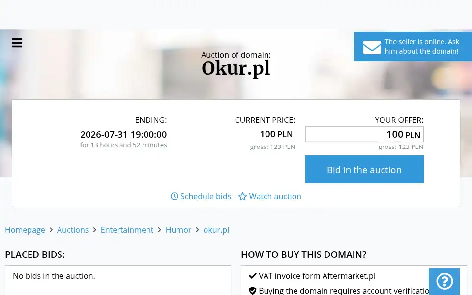 Screenshot of aftermarket.pl