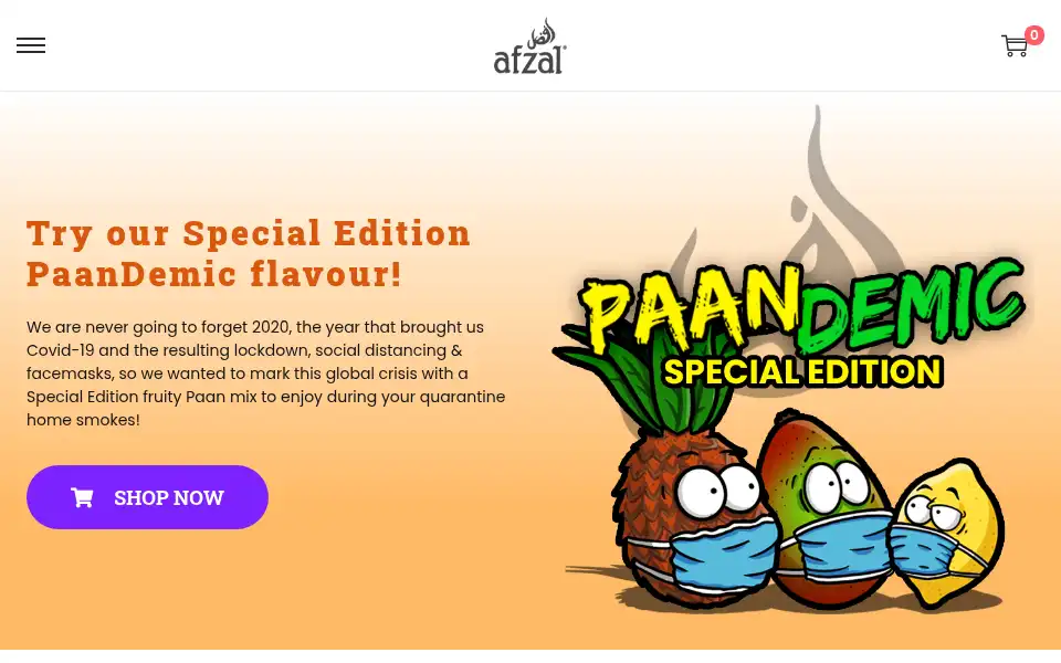 Screenshot of afzalshisha.com